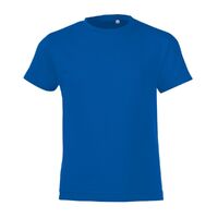 Футболка детская Regent Fit Kids, ярко-синяя, на рост 118-128 см (8 лет)