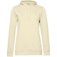 Толстовка с капюшоном женская Hoodie, светло-желтая, размер XS