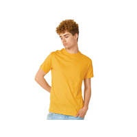 Футболка "Super club" мужская, золотисто-желтый