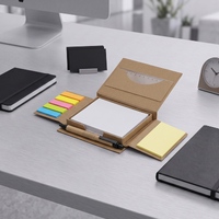 Канцелярский набор для записей "Stick box", натуральный