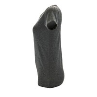 Фото товара Футболка женская Regent Fit Women черный меланж, размер S