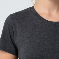 Фото товара Футболка женская Regent Fit Women черный меланж, размер S
