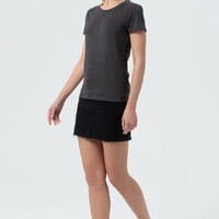Фото товара Футболка женская Regent Fit Women черный меланж, размер S