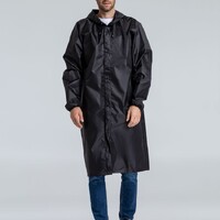 Фото товара Дождевик унисекс Rainman Strong черный, размер XS
