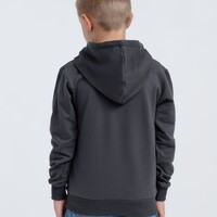Фото товара Толстовка с капюшоном детская Kirenga Kids, темно-серая (графит), 12 лет