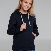 Фото товара Толстовка с капюшоном детская Kirenga Kids, темно-синяя, 12 лет