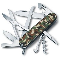 Фото товара Нож перочинный Huntsman 91, зеленый камуфляж