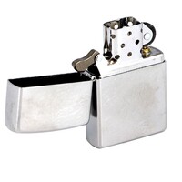 Фото товара Зажигалка Zippo Armor Brushed, матовая серебристая
