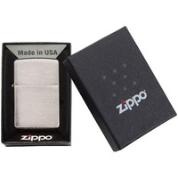 Фото товара Зажигалка Zippo Armor Brushed, матовая серебристая