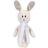 Фото товара Мягкая игрушка Beastie Toys, заяц с белым шарфом