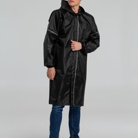 Фото товара Дождевик со светоотражающими элементами Rainman Blink, черный, размер XS