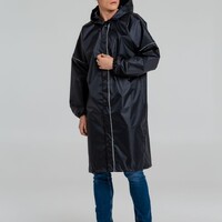 Фото товара Дождевик со светоотражающими элементами Rainman Blink, темно-синий, размер XS