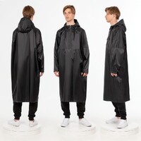 Фото товара Дождевик-анорак R1, черный, размер XS/S