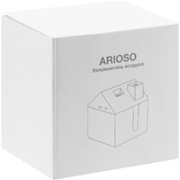 Фото товара Настольный увлажнитель Arioso с вентилятором и лампой, белый