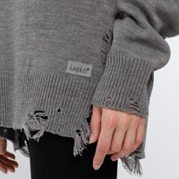 Фото товара Джемпер оверсайз унисекс Grunge в сумке, серый, размер L/XL
