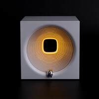 Фото товара Bluetooth-колонка с подсветкой Volumetric, белая