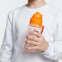 Фото товара Детская бутылка для воды Nimble, оранжевая