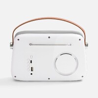 Фото товара Bluetooth-колонка с радио Retronica, белая