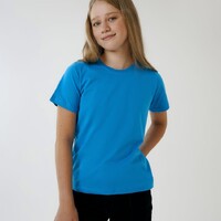 Фото товара Футболка детская T-Bolka Kids, бирюзовая, 6 лет