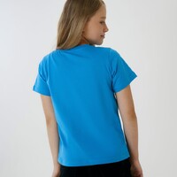 Фото товара Футболка детская T-Bolka Kids, бирюзовая, 6 лет