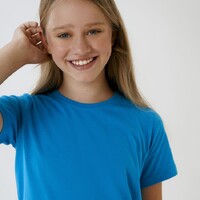 Фото товара Футболка детская T-Bolka Kids, бирюзовая, 6 лет