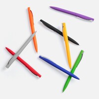 Фото товара Ручка шариковая Pin Soft Touch, серая