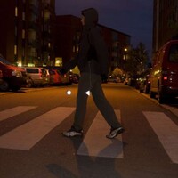 Фото товара Пешеходный светоотражатель «Сердце», красный