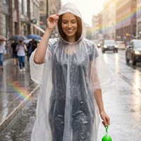 Фото товара Дождевик в круглом футляре Nimbus, черный