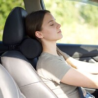 Фото товара Подушка автомобильная на подголовник Roadie, черная