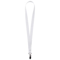 Фото товара Лента для бейджа Neckband, белая