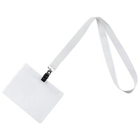 Фото товара Лента для бейджа Neckband, белая