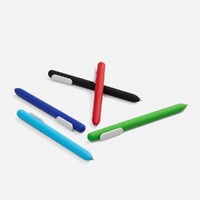 Фото товара Ручка шариковая Swiper Soft Touch, синяя с белым