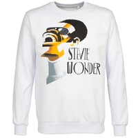 Фото товара Толстовка «Меламед. Stevie Wonder», белая, размер XS