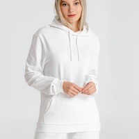Фото товара Толстовка с капюшоном унисекс Hoodie, белая, размер S