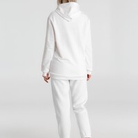 Фото товара Толстовка с капюшоном унисекс Hoodie, белая, размер S