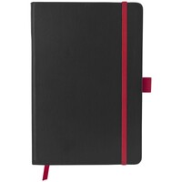 Фото товара Блокнот Color edge A5, черный/красный