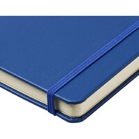 Фото товара Записная книжка Nova формата A5 с переплетом, cиний