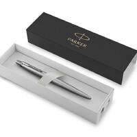 Фото товара Шариковая ручка Parker Jotter Essential, St. Steel СT, стержень: Mblue