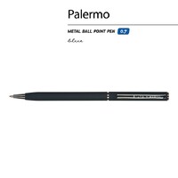 Фото товара Ручка металлическая шариковая «Palermo», софт-тач, 0.7 мм, сине-черная