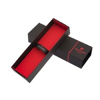 Фото товара Ручка-роллер Pierre Cardin GAMME Classic со съемным колпачком, черный матовый/серебро