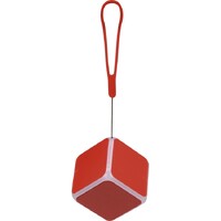 Фото товара Портативная колонка «Cube» с подсветкой, красный