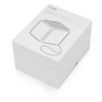 Фото товара Портативная колонка «Cube» с подсветкой, красный