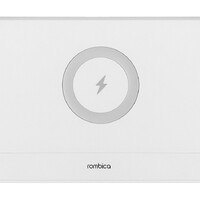 Фото товара Часы с беспроводным зарядным устройством Rombica Timebox 1, белый