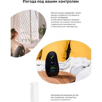 Фото товара Метеостанция Rombica StoneCast 1 WTS, черный