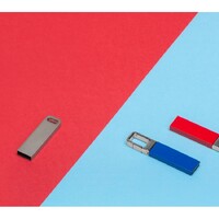 Фото товара Флеш-карта USB 2.0 16 Gb «Fero», серебристый