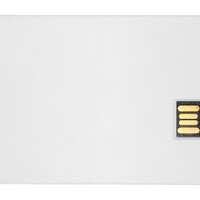 Фото товара Флеш-карта USB 2.0 16 Gb в виде пластиковой карты "Card", белый
