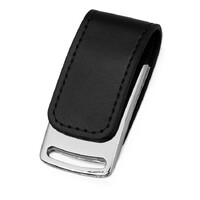 Фото товара Флеш-карта USB 2.0 16 Gb с магнитным замком "Vigo", черный/серебристый