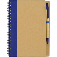Фото товара Подарочный набор Essentials с флешкой и блокнотом А5 с ручкой, синий