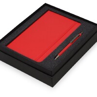 Фото товара Подарочный набор Moleskine Van Gogh с блокнотом А5 Soft и ручкой, красный