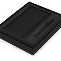 Фото товара Подарочный набор Moleskine Amelie с блокнотом А5 Soft и ручкой, черный